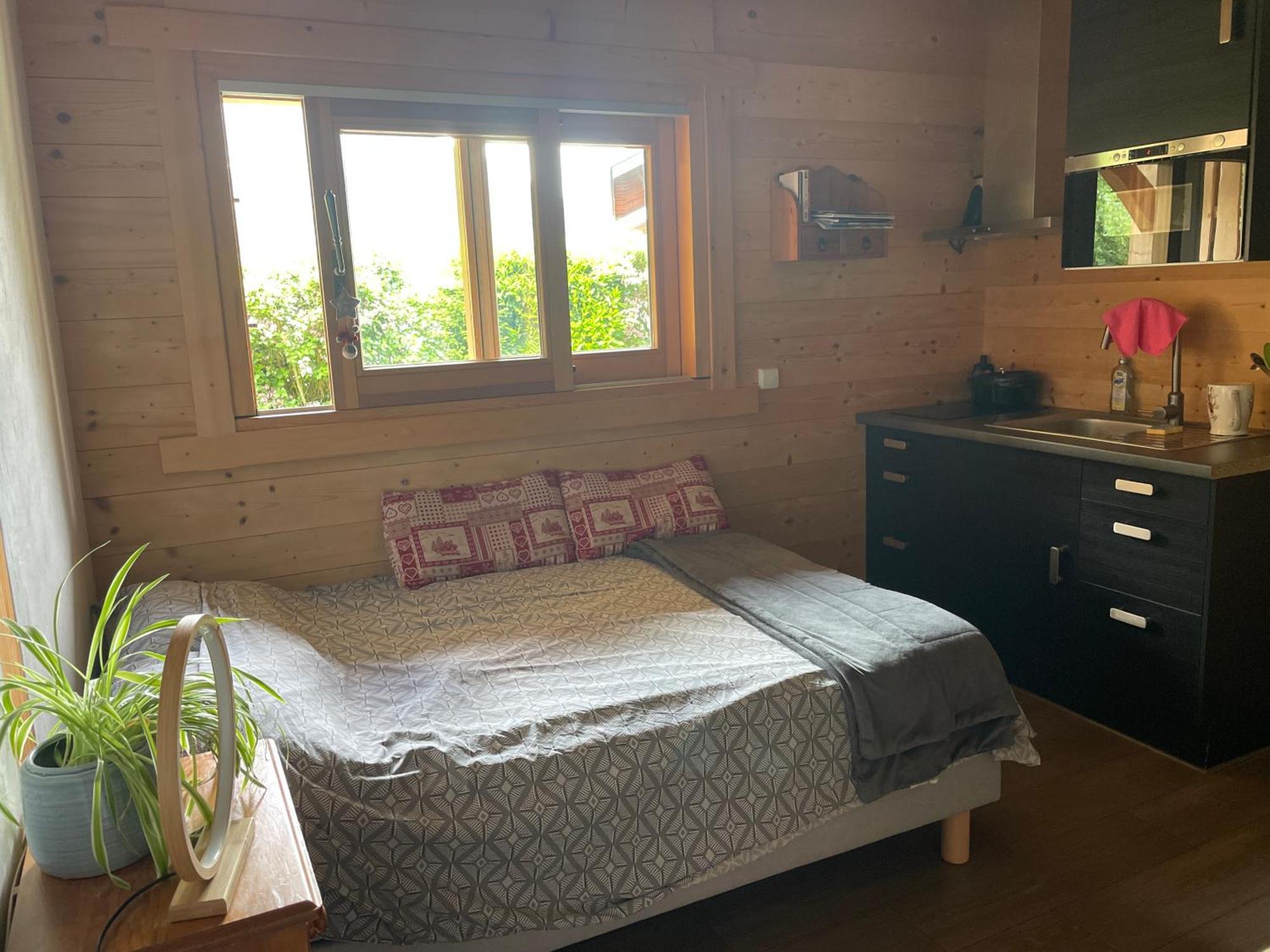 Studio 1 Piece Situe Dans Un Chalet บูฟอร์ ภายนอก รูปภาพ